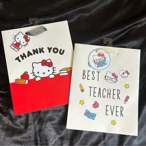 Hello Kitty Gift Bags - Set of 2
